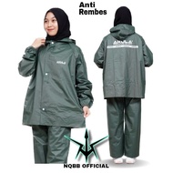 AKULA Men's and Women's Raincoat and Pants Set by Akula Best anti-Seepage Mocca