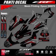 Decal CRF 150 L Full Body NEW - Sticker Decal CRF 150 L Color Combination - viral crf 150l motorcycl