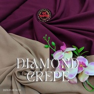 [1 ROLL/GULUN] Kain Diamond Stretch Italiano - Diamond Crepe Georgette