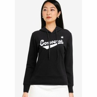 CONVERSE - JACKET HOODIE WANITA ORIGINAL- Center Front Nova Hoodie