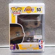 Funko Pop NBA 湖人隊 Lebron James Fanatics限定貼 公仔 MJ Kobe LBJ