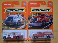 MATCHBOX  MBX FIRE DASHER ,  MATCHBOX SEAGRAVE FIRE ENGINE