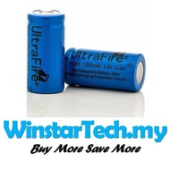 ULTRAFIRE 16340 / CR123A CR123 1200mAh 3.6V Li-Ion Rechargeable Battery