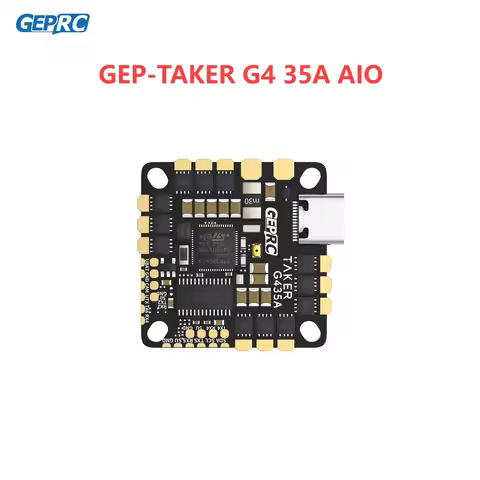 GEPRC GEP-TAKER G4 35A AIO G473 Main Control 170MHz 2~4S Transmitter Flight Control System RC FPV Ra