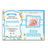 ISI 30 PCS BUKU AQIQAH RISALAH AQIQAH PLUS PRINT CETAK NAMA / BUKU RISALAH AQIQAH / BUKU TATA CARA P