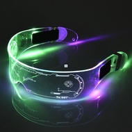 LED Glasses EL Wire Neon Party Luminous LED Glasses Light
