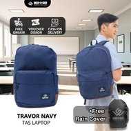 Way&Go! Travor Navy Men's Laptop Backpack – 14-15 Inch for College & Work