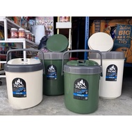 FLASK NASI TAHAN PANAS/SEJUK ICE COOLER PICNIC TEBAL & TUDUNG YANG KEMAS
