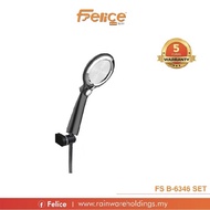 FS B 6346 Set : Single function hight pressure ABS hand shower c/w 1.5m flexible hose and adjustable