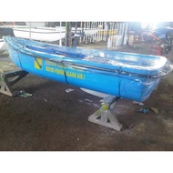 PERAHU DAYUNG FIBERGLASS PERAHU FIBER - BIRU -Bravata Store