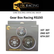 LHK RACING GEAR BOX RS150 RSX150 1st 2nd 6th (35/32/25) GEARBOX