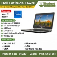 Dell Latitude E6420 - 14" - Core i7 2nd gen - Windows 10 Pro - 4 GB RAM - 128GB SSD(Refurbished)