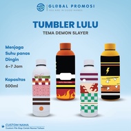 DEMON SLAYER Tumbler 500ml Uv Print Full Color Tumbler Tahan Sejuk Botol Air Tahan Sejuk