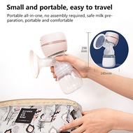 Electric Silent Breast Pump Massager Rechargeable Portable Baby Breastfeeding