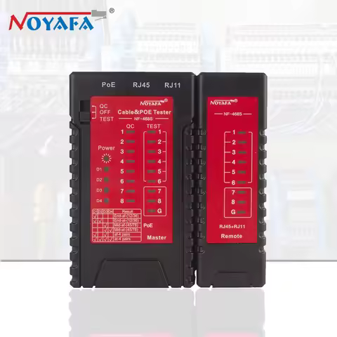 Noyafa NF-468S Portflash Network Cable Tester Tracker Locate Cables On The Switch By The Ethernet Te