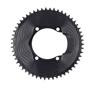 Road bike Gravel Crank Chainring round Aero 1-speed BCD110 asymmetrical narrow-wide For Shimano R920