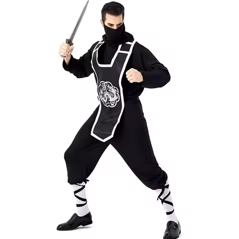Cosplay Adult Warrior Costume For Men Bushido Carnival Party Fancy Clothing