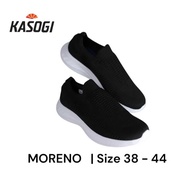Kasogi Men's Shoes Moreno Slip On School College Casual Relaxed Work Moreno