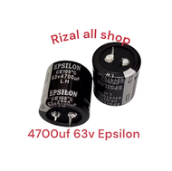 elco 4700uf 63v epsilon original (per buah)