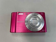 SONY DSC-W810 數位相機 卡片型 消費型 傻瓜型 粉紅色