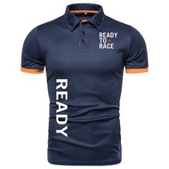 Ready For Competition Men's Plain Color Polo Shirt Short Sleeves Multipurpose Luxury Business Extra 