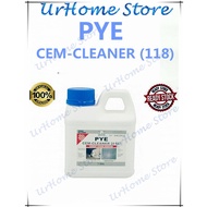 PYE CEM CLEANER / CEMENT STAIN REMOVER / TILE CLEANER / MOSAIC CLEANER (118) 1LIT