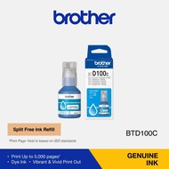 BROTHER ORIGINAL INK BTD100 BLACK/ CYAN/MAGENTA/YELLOW for DCP-230/T730DW/T430W/T530DW/T830DW/T930DW