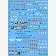 MG WING GUNDAM TV VER. WATER DECAL GHOST CUSTOM DECAL