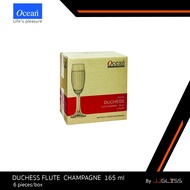 JJGLASS - (Ocean) 1503F06 Flute Champagne 5 3/4oz.(165ml.) [1กล่อง (6ใบ)] แก้วแชมเปญ แก้วขา สำหรับใส