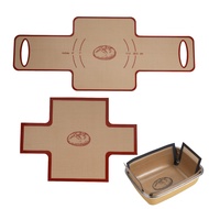 Baking Mat Silicone Pot Mat Dutch Thickened Silicone Baking Mat Double Ear Bread Mat Oven Mat Europe