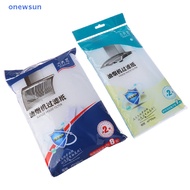 onewsun 2Pcs Range Hood Anti-Oil Filter Oil Stickers Oil Absorption Paper Fume Filter new