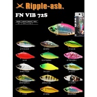 RIPPLE-ASH Fishing lure FN VIB 72S (PART 1) BAITS LURES Vib lure for toman belida