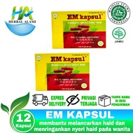 Jamu EM Capsule Contents 12-M Capsule Smoothing Menstruation