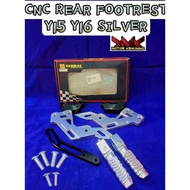 FOOTREST REAR CNC Y15 Y15ZR Y16 Y16ZR PEMIJAK KAKI BELAKANG REAR FOOTREST CNC Y15 Y15ZR Y16 Y16ZR PN