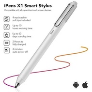 iPens X1 Smart Stylus 智能觸控筆 落筆精準 書寫 繪畫 iOS Android [行貨,一年原廠保用,實體店經營]