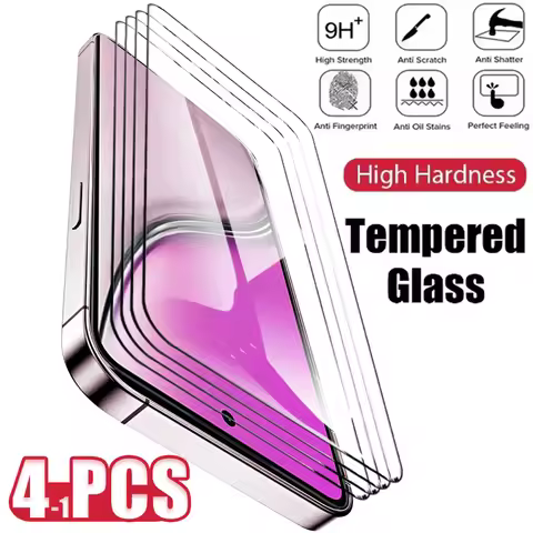 1-4PCS Tempered Glass For Realme P1 Speed P3 Pro P3x V60 Pro V50s C73 C71 C75 C75x C63 C61 C65 C67 C