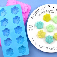 Cute Cat Dog Claws Shape Silicone Cake Mold DIY Chocolate Cookie Biscuit Bakeware Cupcake Baking Mou