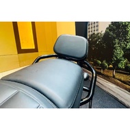 H HONDA CB350 Backrest Back Seat Cushion With Bracket Hness COMFORT DLX Lumbar Support