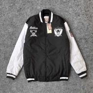 Jaket Varsity baseball Raiders Bordir Fulltag