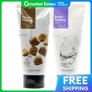 The face shop | สครับหน้า Smart Peeling White Jewel/Black Sugar x2 ชิ้น