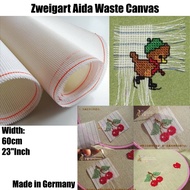 (11/14/18count) Zweigart Waste Canvas Aida / Water Soluble Disposable Cross Stitch Fabric Cloth DMC 