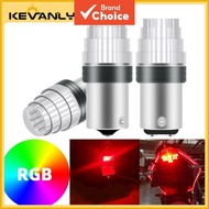 KEVANLY 1Pcs Motorcycle Brake Light 1157 BAY15D 1156 Strobe Tail Flash Signal Lamp 12V