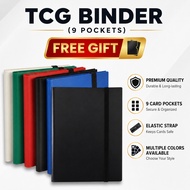 TCG binder card holder 4/9 Pocket Storage up to 360 Card Binder, tcg binder pokemon & one piece