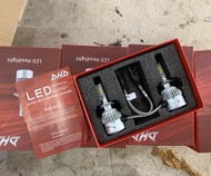 (2 pcs) LED Headlight Mobil DHD H4 Putih