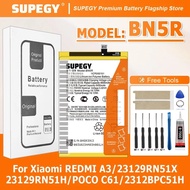 New High Quality BN5R Battery For Xiaomi REDMI A3/23129RN51X/23129RN51H/POCO C61/2312BPC51H Battery