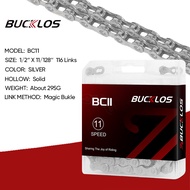 BUCKLOS MTB Bike Chain Road Bicycle Corrente 8/9/10/11/12S Mountain Bike Current 10 11 12 Speed Cycl