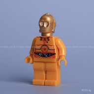 New Domestic Star Wars Product C-3PO Robot assembly building block figures compatible with small pie
