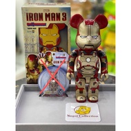 [🇸🇬Sale] BE@RBRICK x Marvel Iron Man Mark 42 400% set bearbrick ironman mk42 XLII