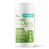 DrBioCare Living Collagen L-Carnitine Complex , Non-GMO, Grass Fed Bovine Collagen Peptides, Bovine 