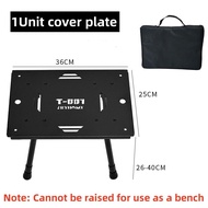 Tryhomy IGT Drain Basket Cover 1 Unit Horse Stool IGT Table Board Aluminum Alloy Cover Adjustable 1